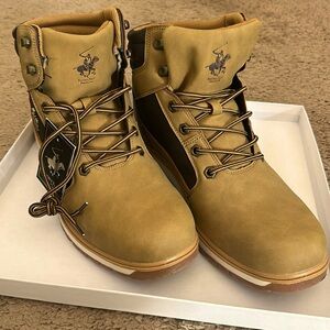 Camel Hiker Boots- Men’s 10